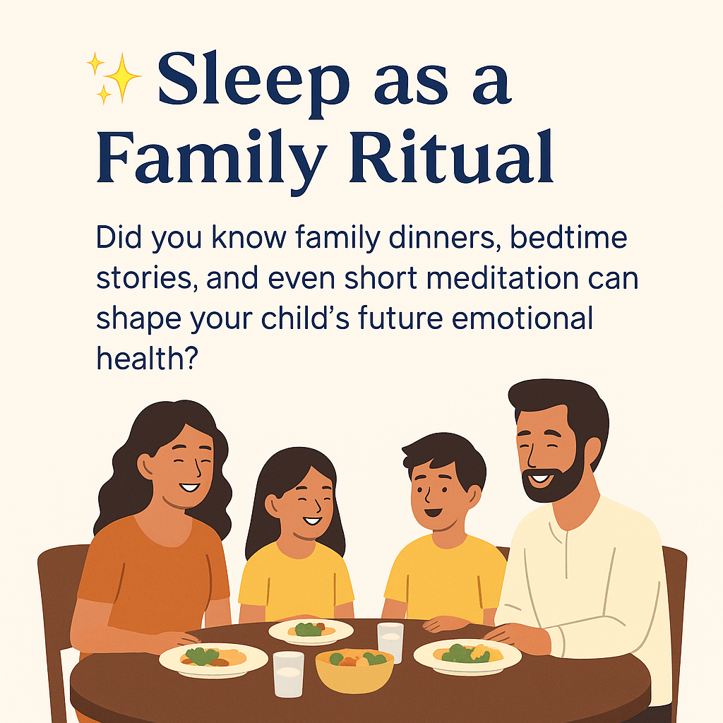 Sleep as a Family Ritual: Building Harmony Across Generations